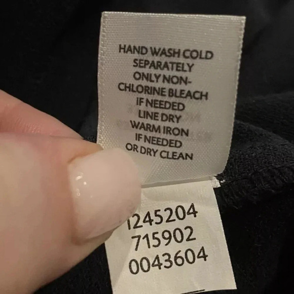 J. Jill Black Crepe A-Line Midi Skirt Career Womens Size XS (1518)‎ - Picture 8 of 8